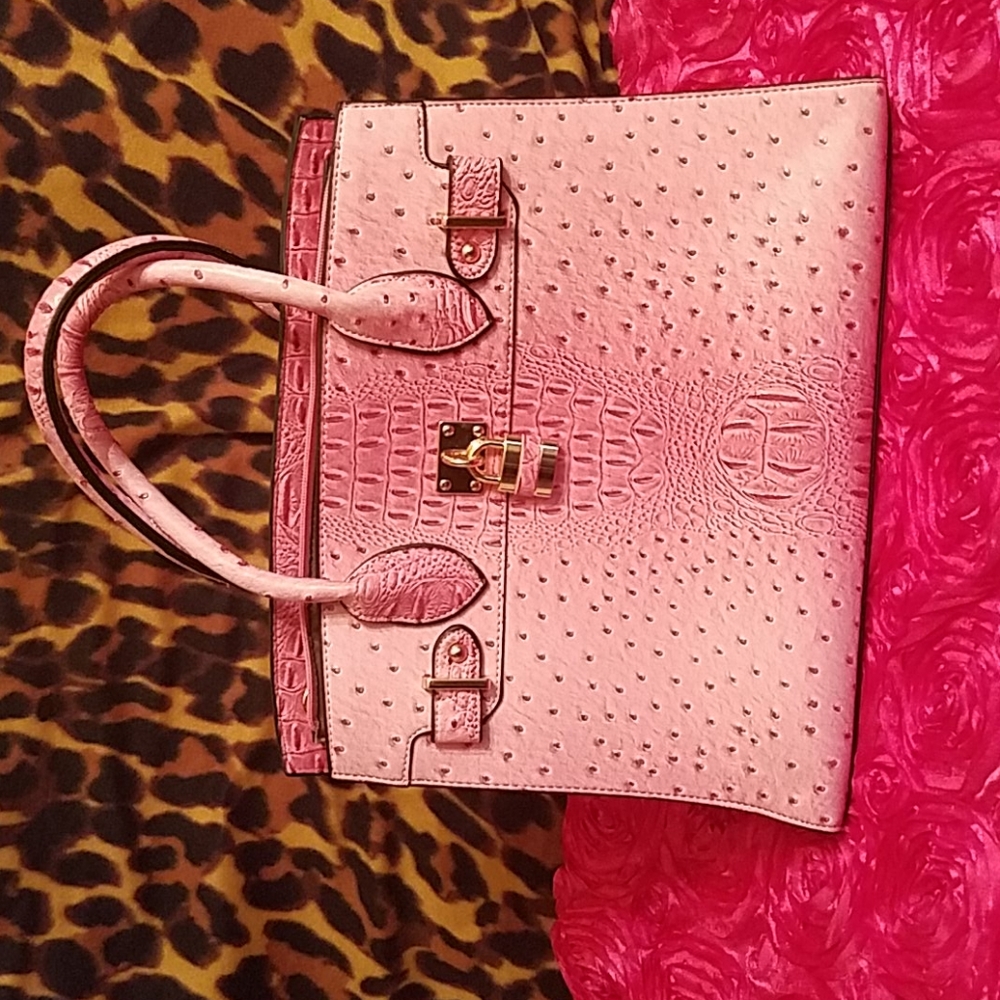 Purse mock crock vegan